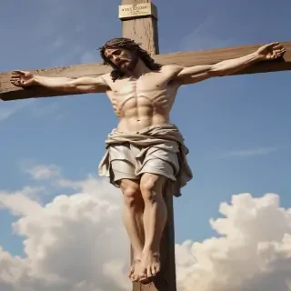 jesus on the cross clipart