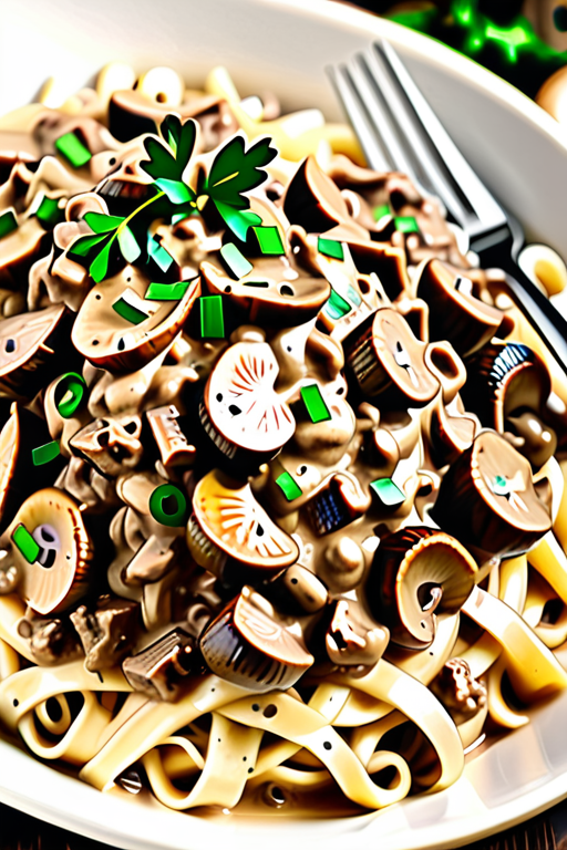 no mushroom beef stroganoff recipe