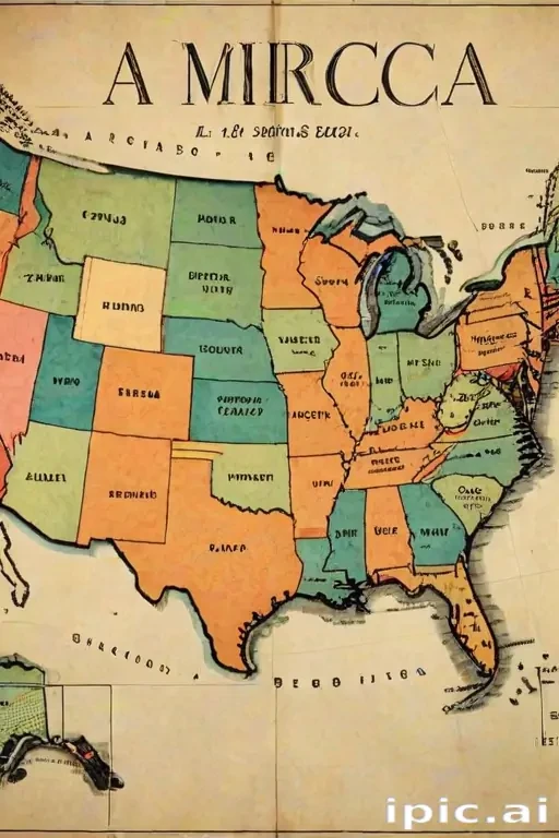 map of america