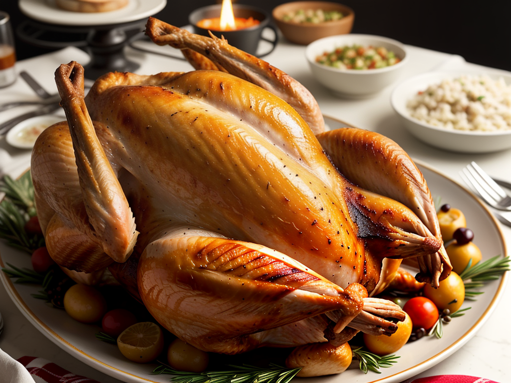 slow roasted turkey at 250 degrees