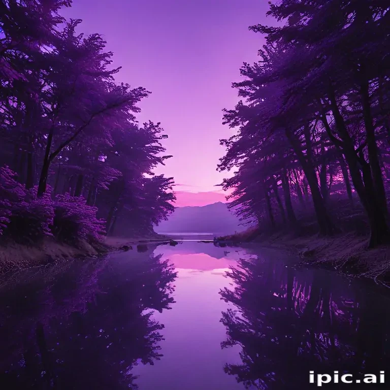 aesthetic purple pictures
