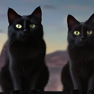 black cats
