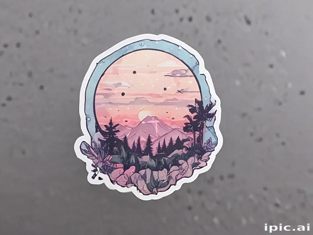 aesthetic transparent stickers