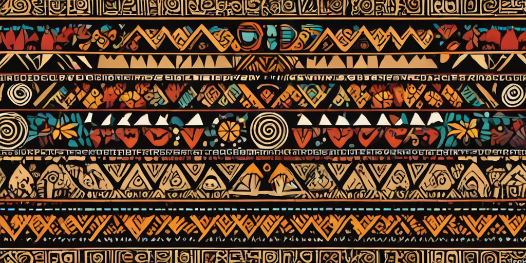 aztec pattern png