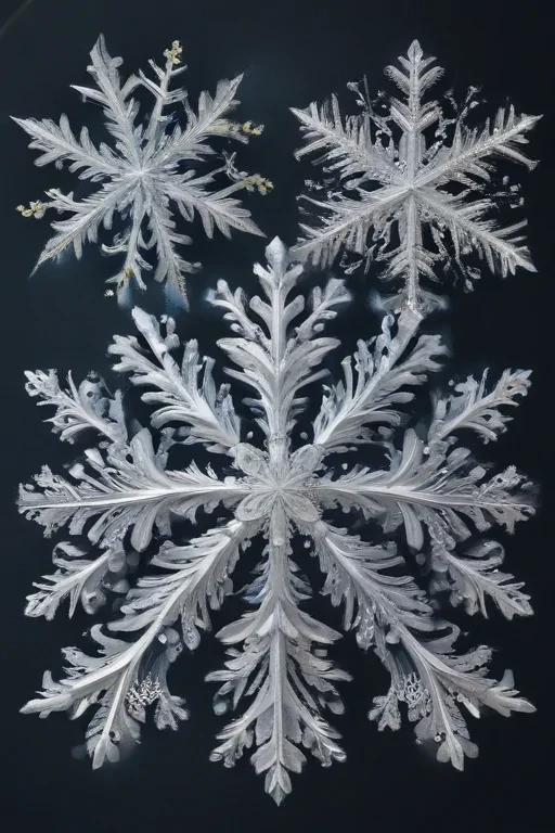 snowflake clipart free