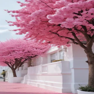 pink and white aesthetic