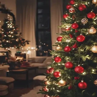 aesthetic christmas background