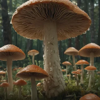mushroom transparent