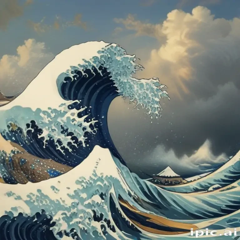 the great wave wallpaper