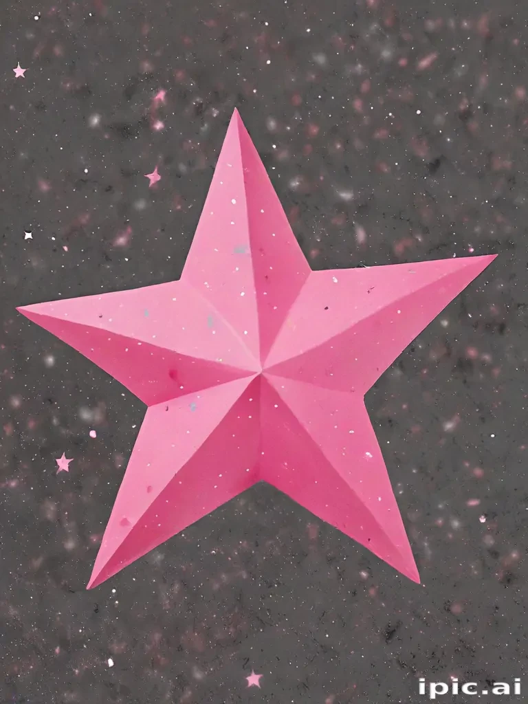 pink stars png