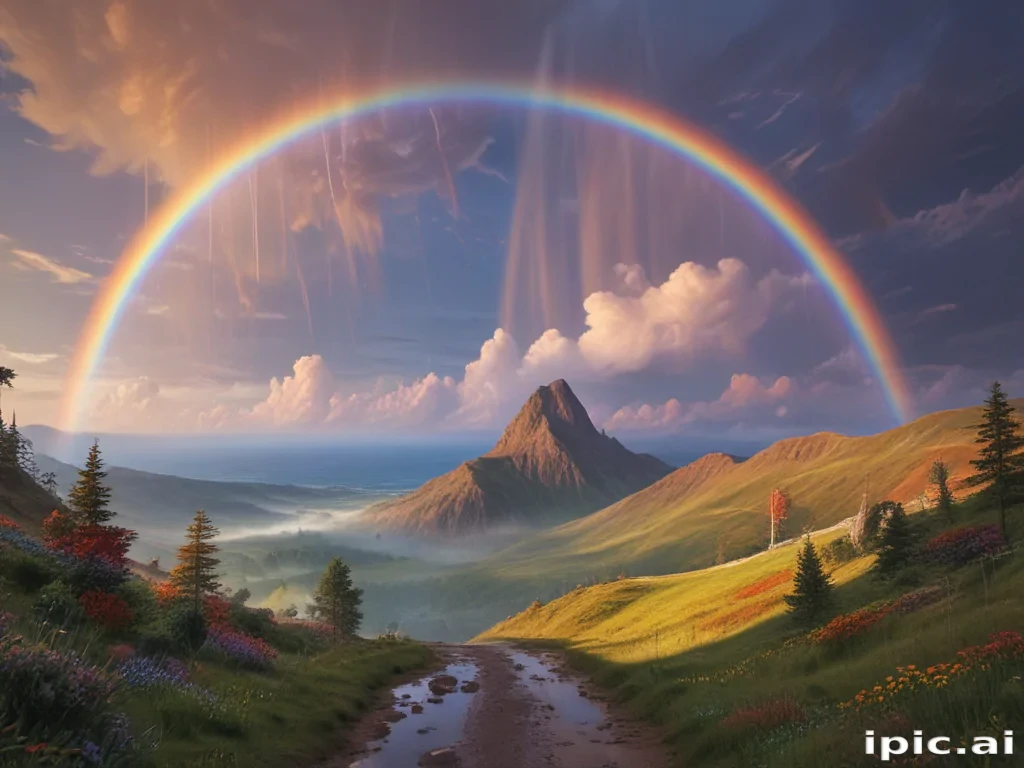 rainbow wallpaper aesthetic
