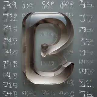transparent numbers