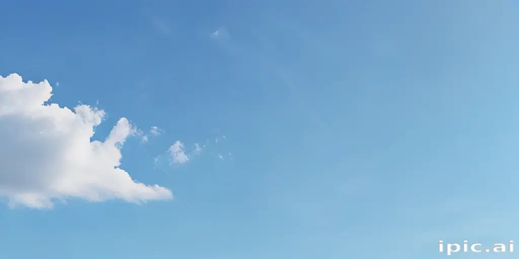 sky blue background