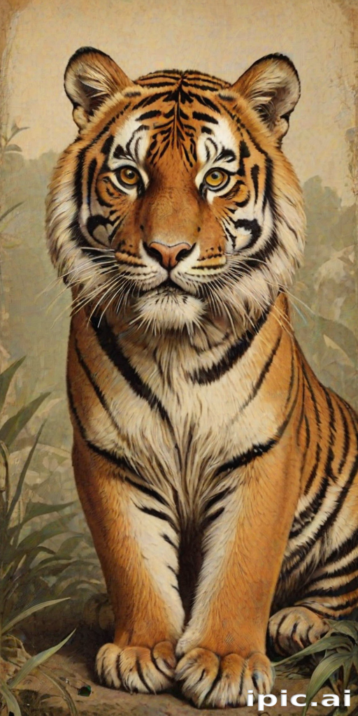 vintage tiger