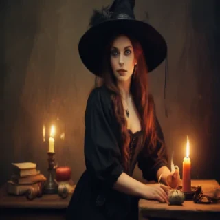 vintage witch pictures