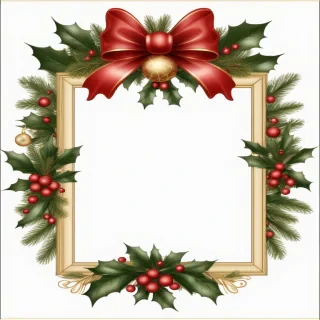 christmas frame clip art