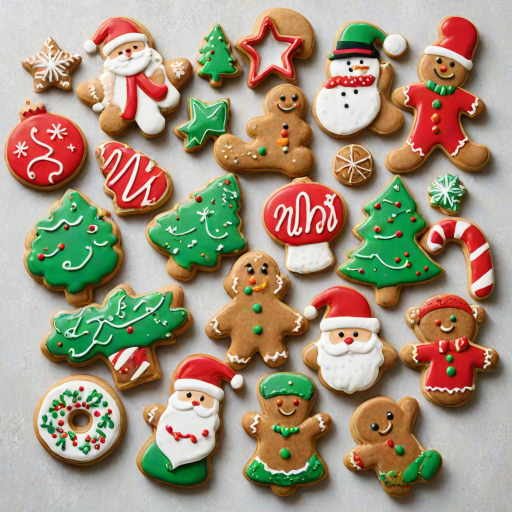 clip art christmas cookies