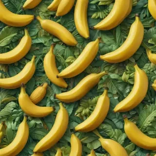 cartoon banana