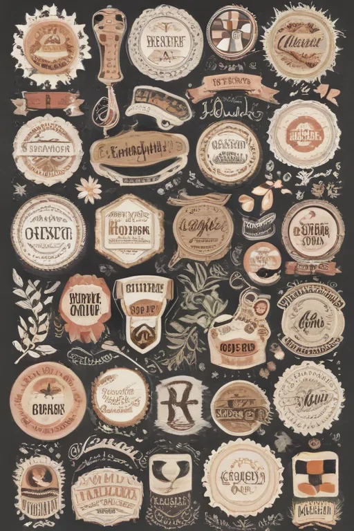 scrapbook stickers png