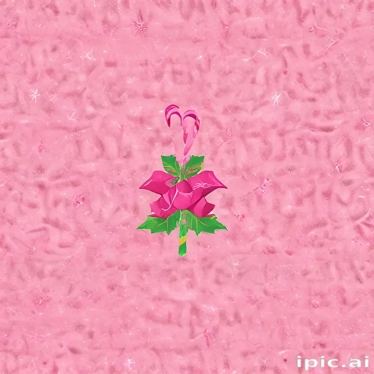 pink christmas desktop wallpaper