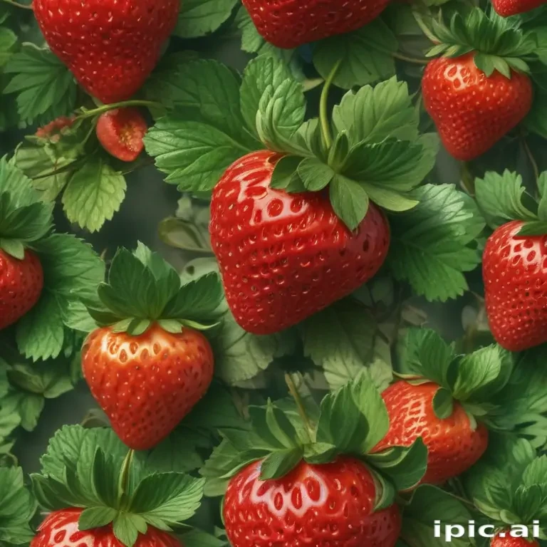 strawberry wallpaper aesthetic