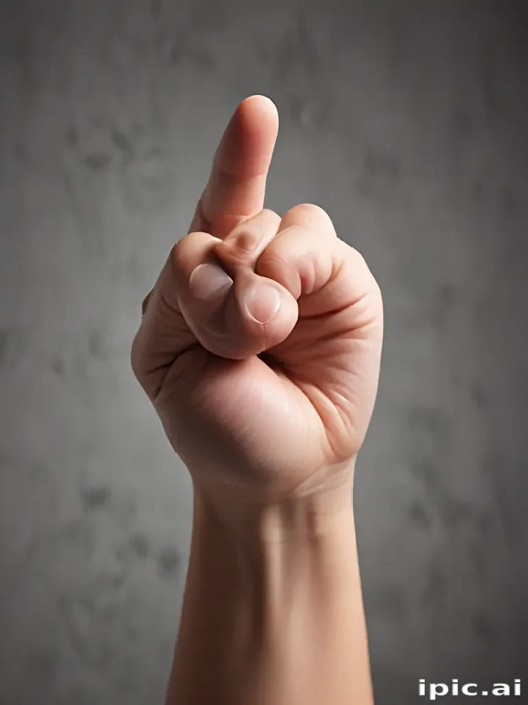finger pointing at you