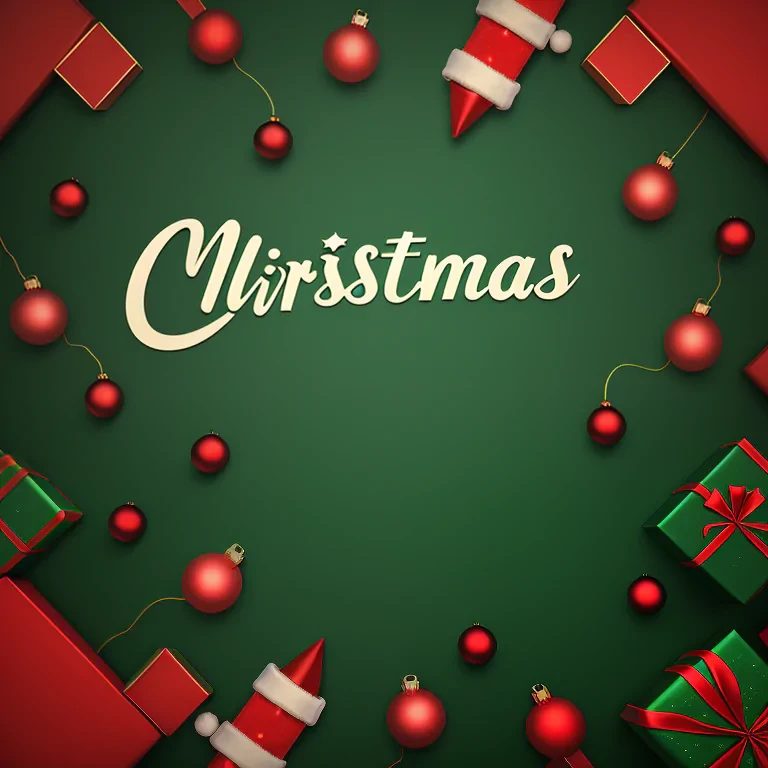 retro christmas background