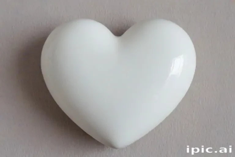 white heart