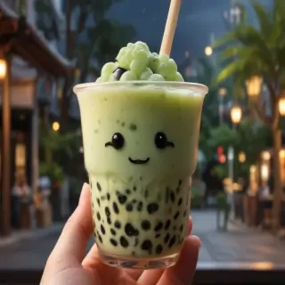 boba tea cute