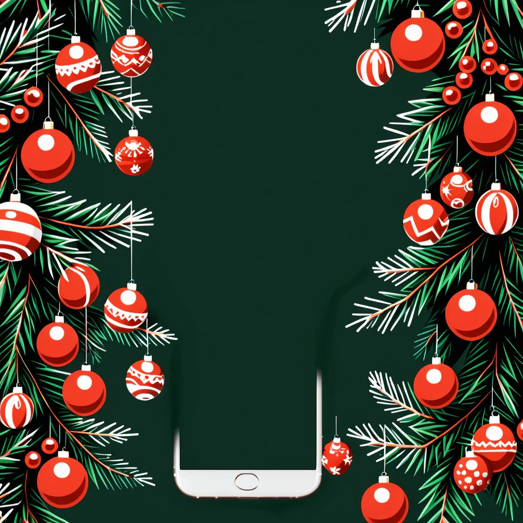 aesthetic christmas wallpaper for phone