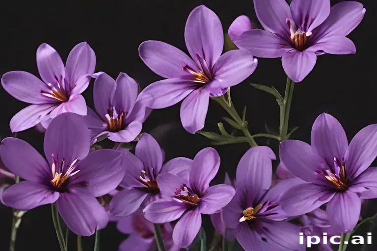 purple flowers png