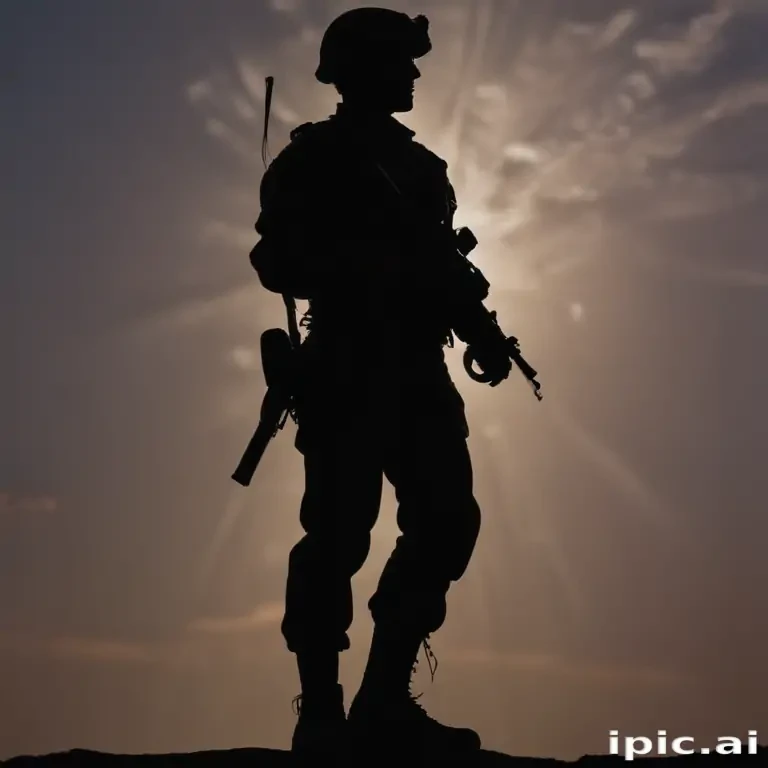 soldier silhouette png