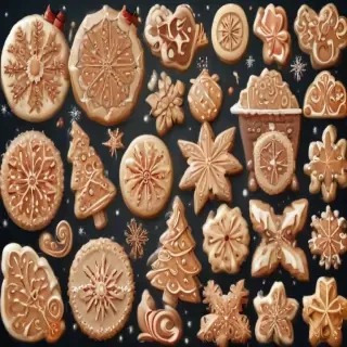 holiday cookie clipart
