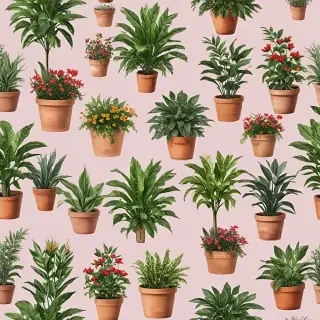 potted plants png