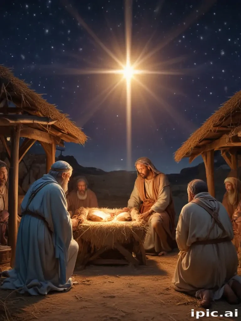 free nativity scene background images