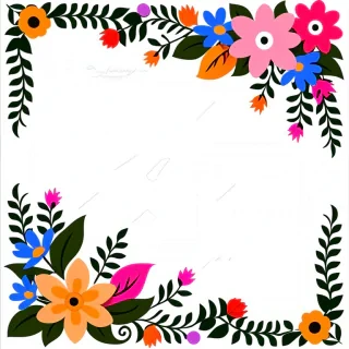 clipart floral border