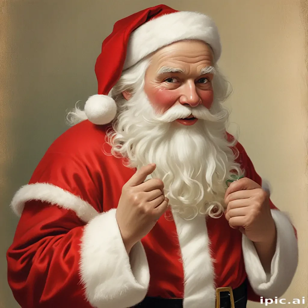 vintage santa image
