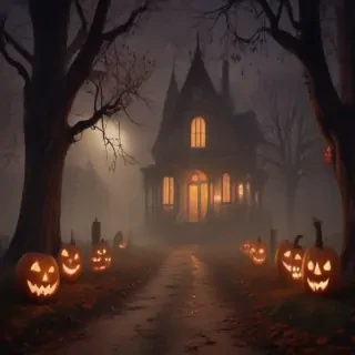 halloween background aesthetic