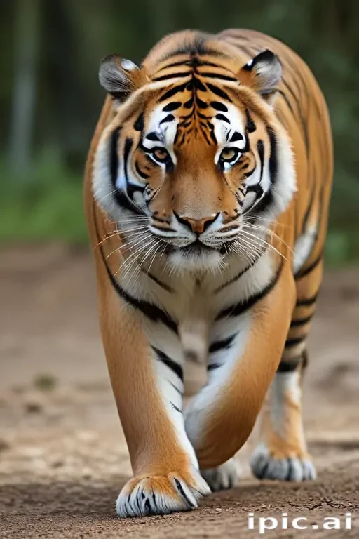 transparent tiger