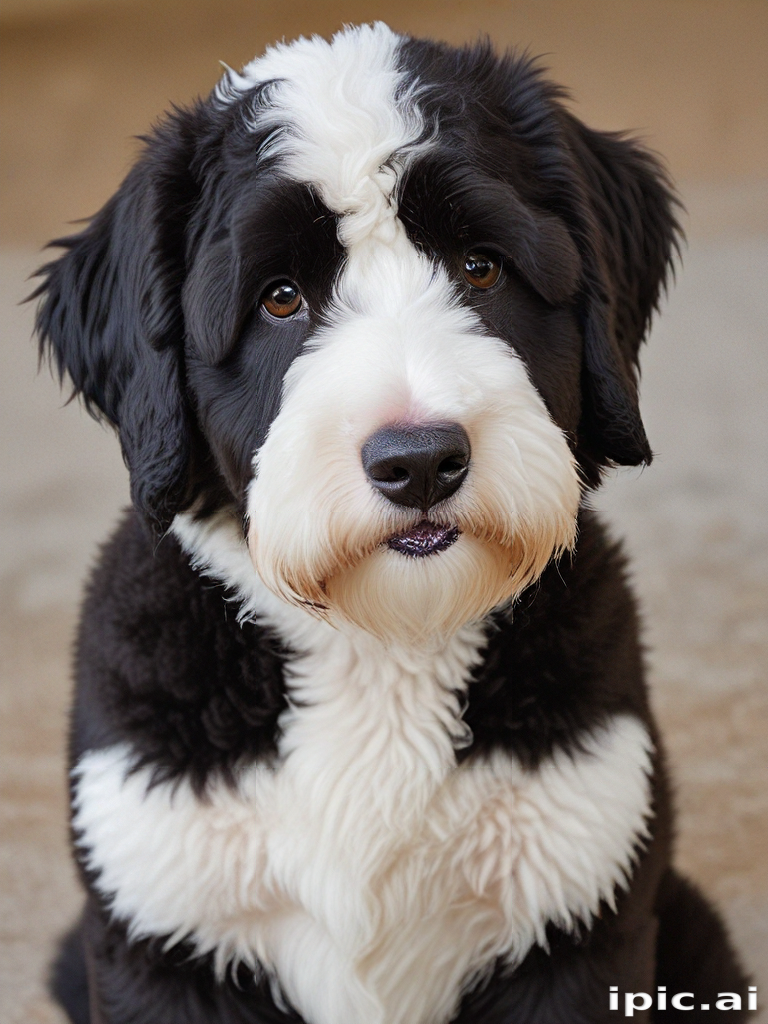 a-playful-and-adorable-black-and-white-dog-with-fluffy-fur