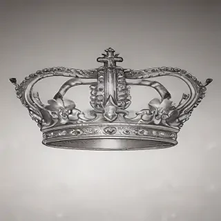 crown drawing