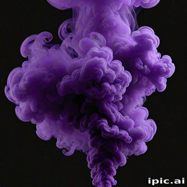 purple smoke png