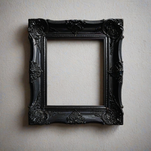 black frame background