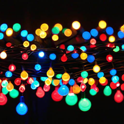 christmas lights iphone wallpaper