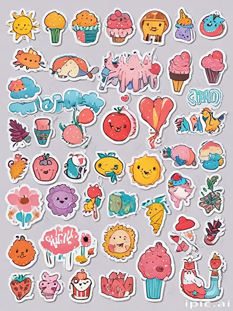 clipart of stickers