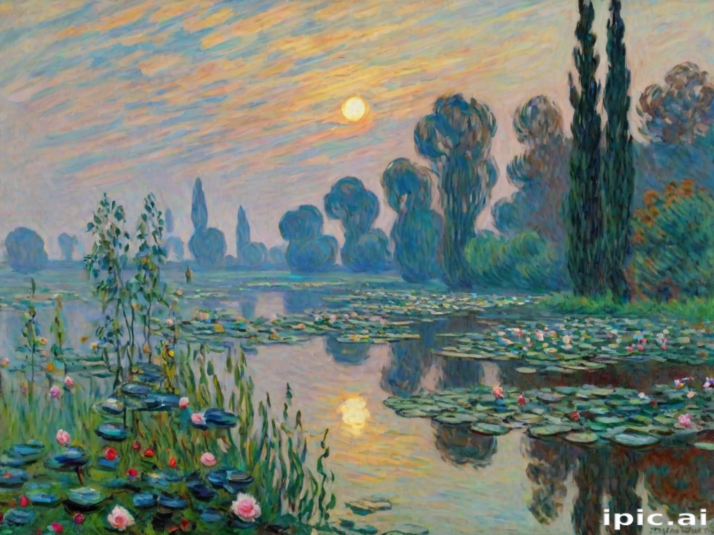 monet paintings wallpaper