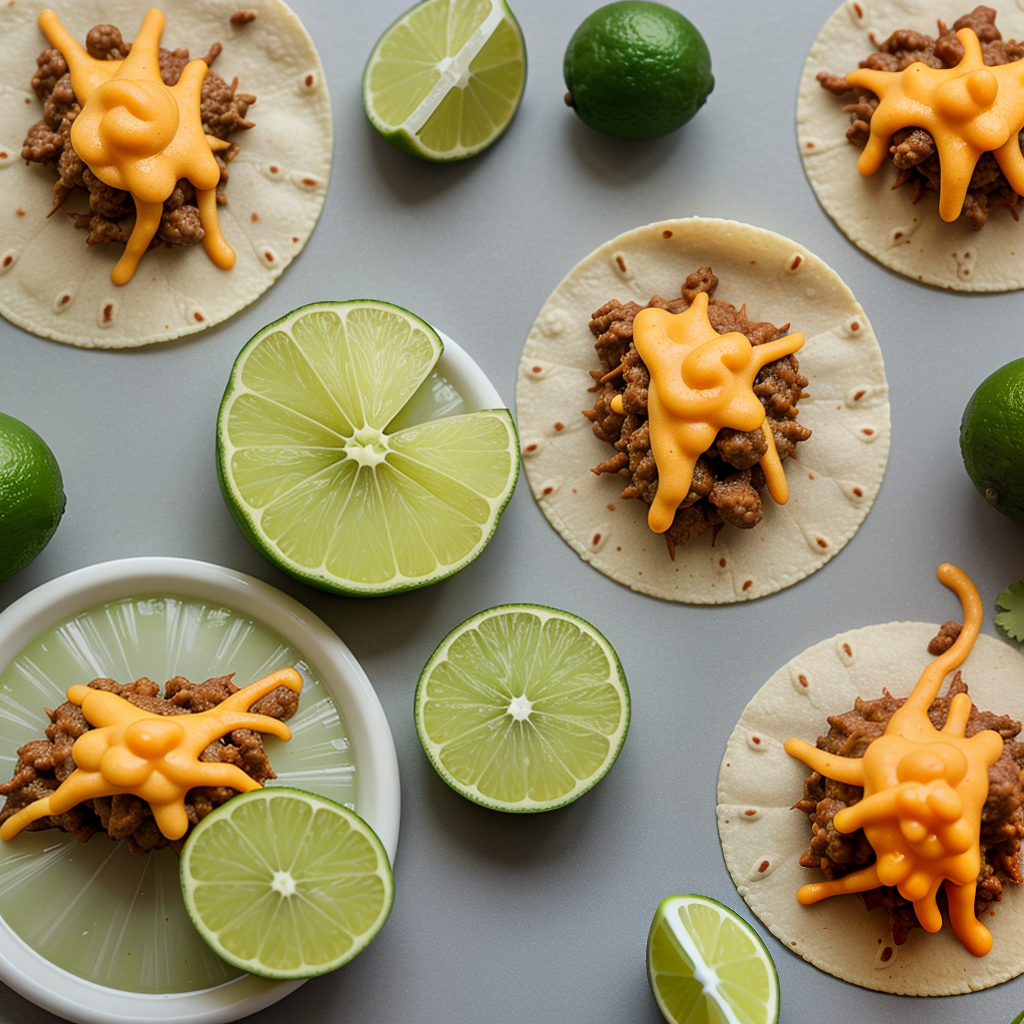 taco topper that may be infused with lime