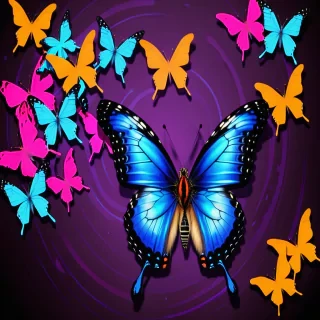 background butterfly
