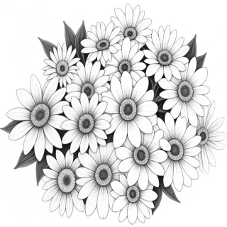 flower drawings pencil