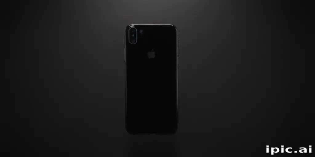 black background phone